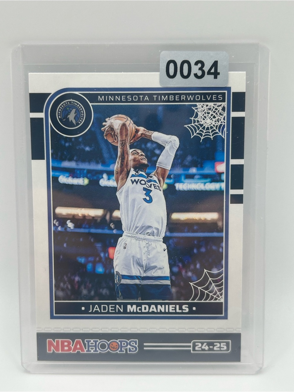 Jaden McDaniels Minnesota Timberwolves NBA Haunted Hoops Card 🕸️